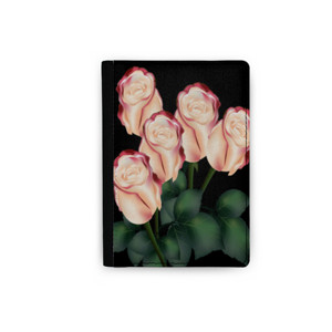 Dompet Passport Rose Flower Passport Wallet