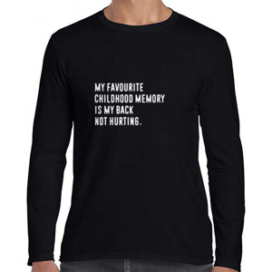 Kaos Fav Childhood Long Sleeve