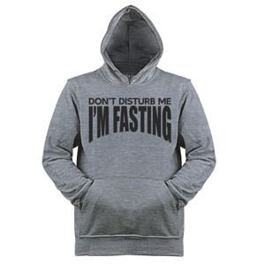 Jaket Hoodie Don't Disturb Me I'm Fasting
