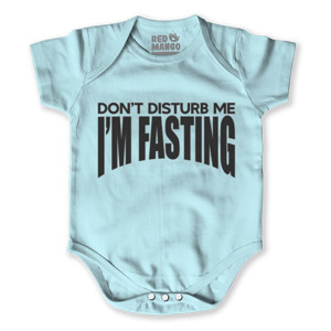 Baby Jumper Don't Disturb Me I'm Fasting