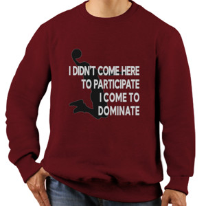 Jaket Sweater I Come To Dominate