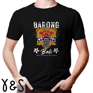 Kaos Kaos Pria Lengan Pendek - Barong Bali