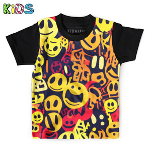 Kaos Anak Full-Print Hari Ceria 3