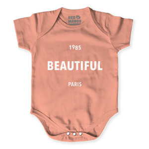 Baby Jumper Beautiful 1985 Paris Red T-Shirt