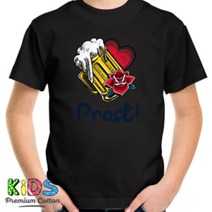 Kaos Desain Grafis  Unik Glas Minuman Dan Bunga Mawar.