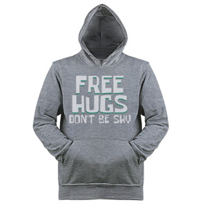 Jaket Hoodie Free Hugs