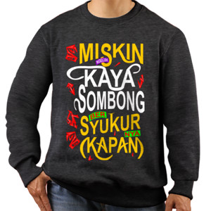 Jaket Sweater Typografika Series 001