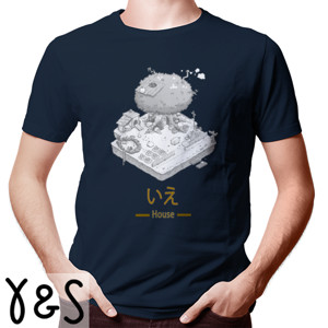 Kaos Simple Art - House