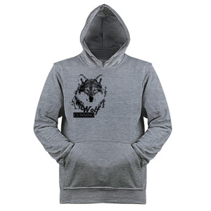 Jaket Hoodie Wolf Cunning