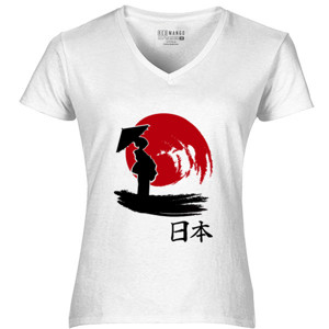 Kaos Nippon Geisha