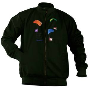 Jaket Bomber Skydiver Scout.ID Disiplin Berani Setia