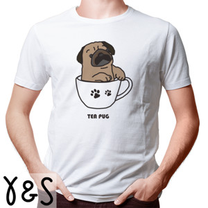Kaos Tea Pug