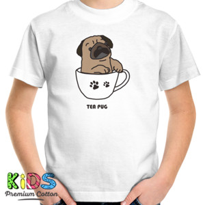 Kaos Tea Pug