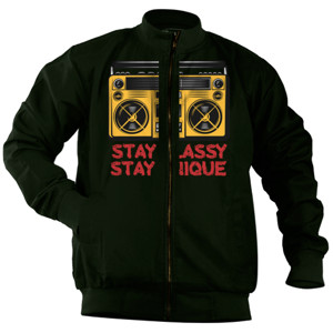 Jaket Bomber Stay classy