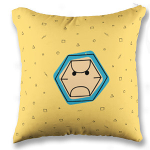 Bantal 6 Moods Ao - Bantal Sofa Kotak Full print