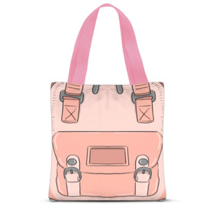 Tas Tote Fullprint Cute design
