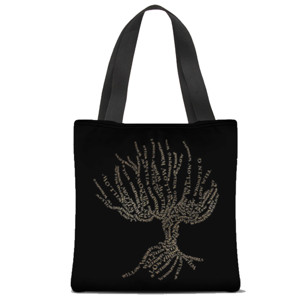 Tas Tote Fullprint Whomping Willow Tree