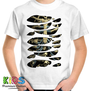 Kaos Tulang realistis