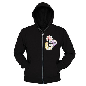 Hoodie Zipper Yoga Symbol