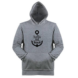 Jaket Hoodie anchor salty beach 2
