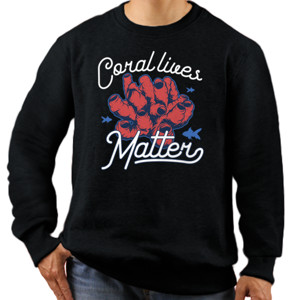 Jaket Sweater Coral Lives Matter