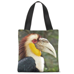 Tas Tote Fullprint HORNBILL 