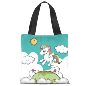 Tas Tote Fullprint UNICORN