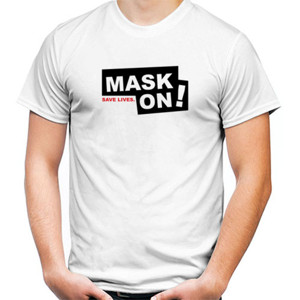 Kaos Mask On Safe Lives