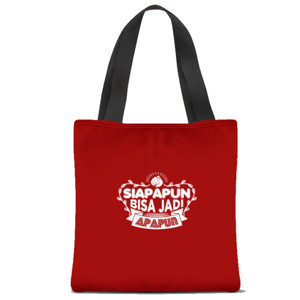 Tas Tote Fullprint tas typography #7