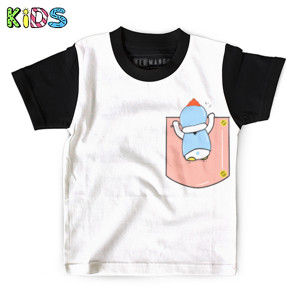Kaos Anak Full-Print Penguin hang