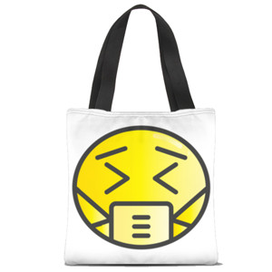 Tas Tote Fullprint New Normal - Pake Masker