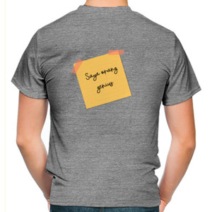 Kaos Saya orang genius