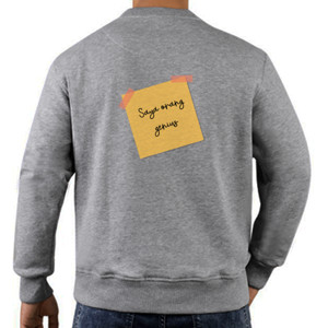 Jaket Sweater Saya orang genius