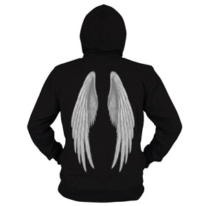 Hoodie Zipper Wing
