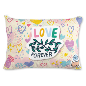 Bantal Cat Love Forever