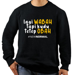 Jaket Sweater kaos new normal 4