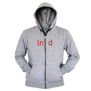 Hoodie Zipper tulisan lmtd