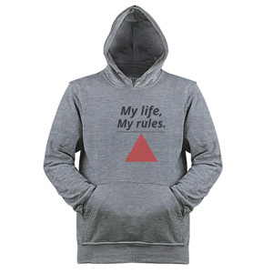 Jaket Hoodie My Life, My Rules