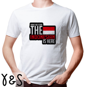 Kaos T-shirt have no far the Indonesian is here