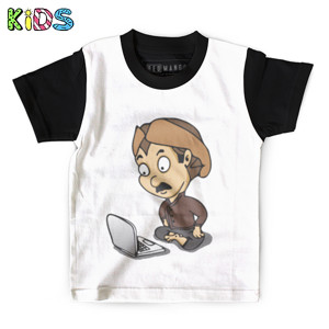 Kaos Anak Full-Print Orang Jawa