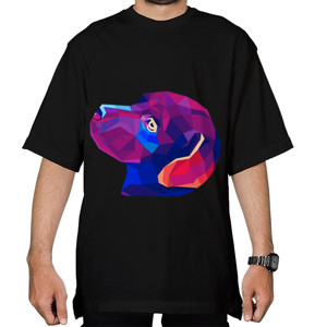 Kaos Oversize Macaleon Apparel - Chroma Dog