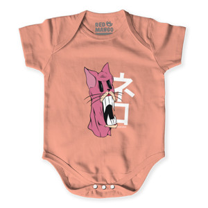 Baby Jumper #4 pinkcat (black) 