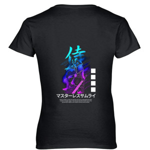 Kaos Cuarto t-shirt Ronin concept samurai without maste