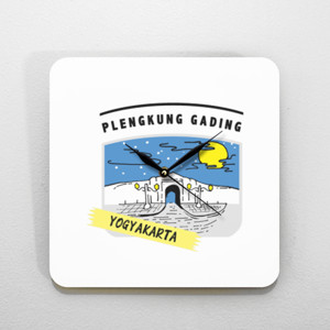 Jam Dinding Jam Dinding Plengkung Gading