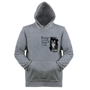 Jaket Hoodie mauri -keep humble and stay cool