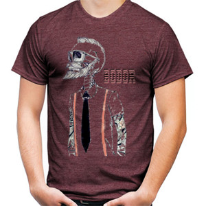 Kaos Pria TWO tone - RED mango