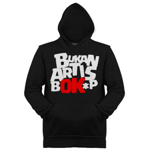 Jaket Hoodie BUKAN ARTIS BOK*P