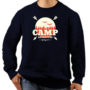 Jaket Sweater Camp Adventure