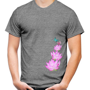 Kaos LOTUS AND  BUTTERFLY