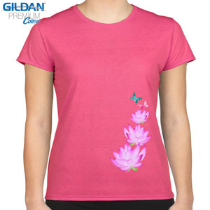 Kaos LOTUS AND  BUTTERFLY